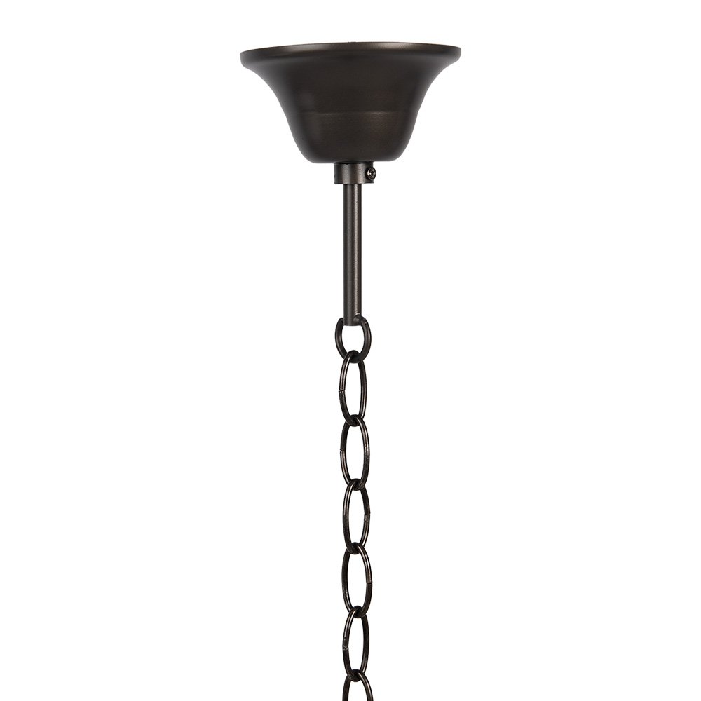 Snoerpendel Ketting Tiffany 130 cm Goudkleurig IJzer Pendellamp