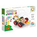 Constructieset Constructor Junior Raceauto van hout- 55 onderdelen