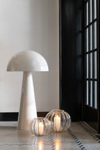 J-Line lamp Paddenstoel - metaal - wit - extra large