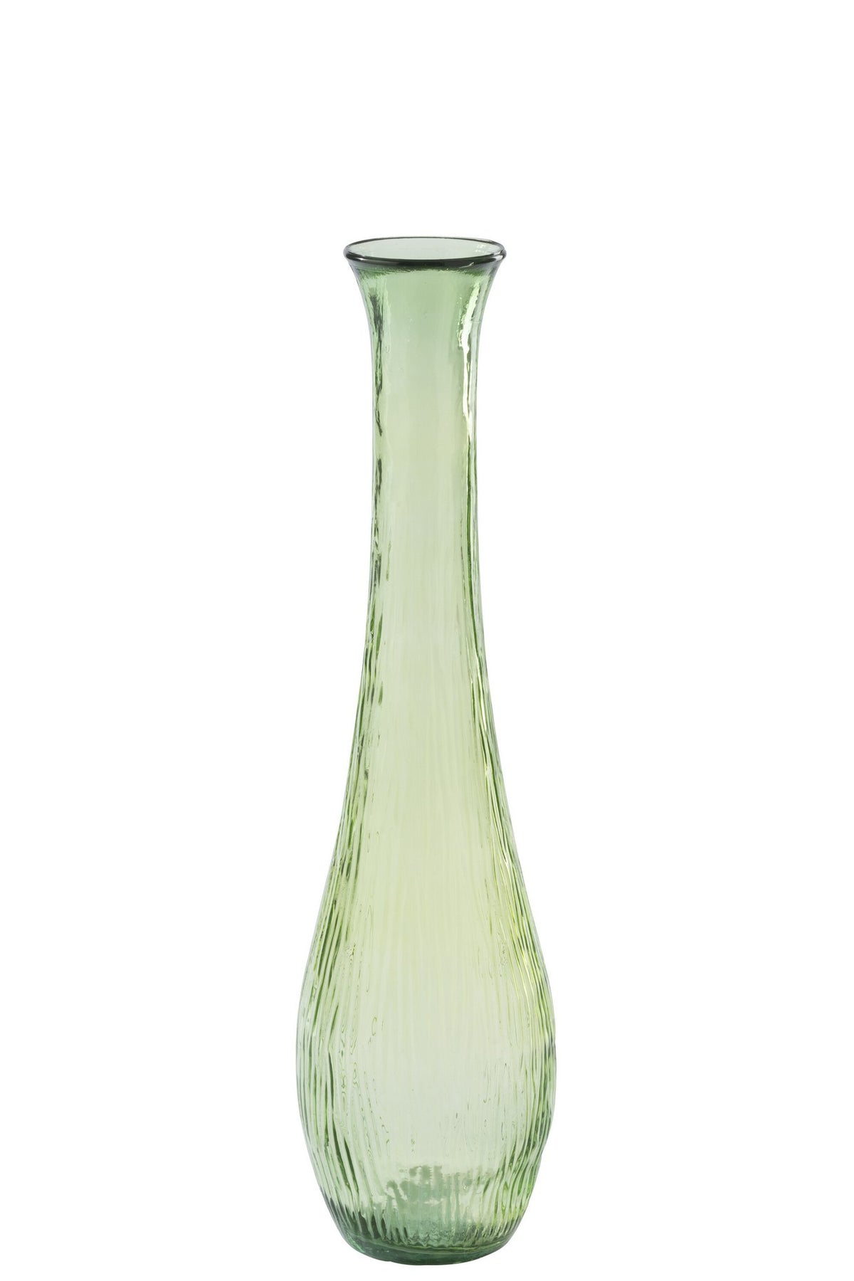 J-Line vaas - glas - lichtgroen