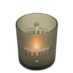 Theelichthouder wijn chablis taupe small 8cm