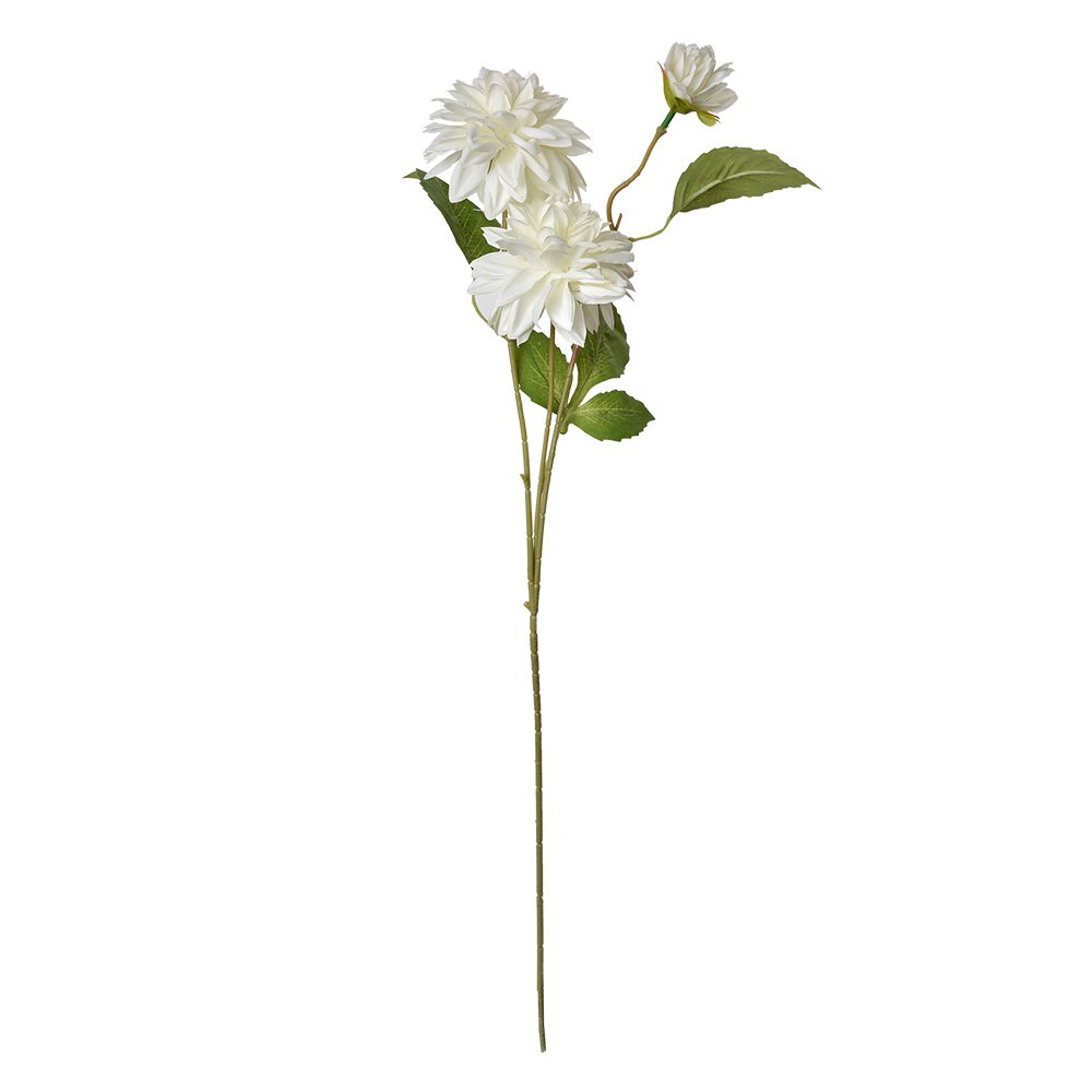 Kunstbloem 70 cm Wit Kunststof