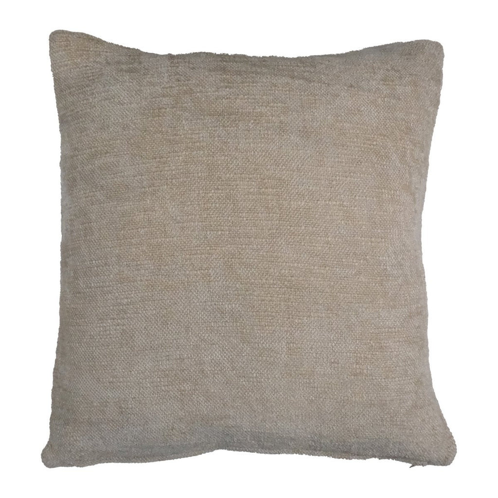 Coco Chenille kussen cream 45x45cm