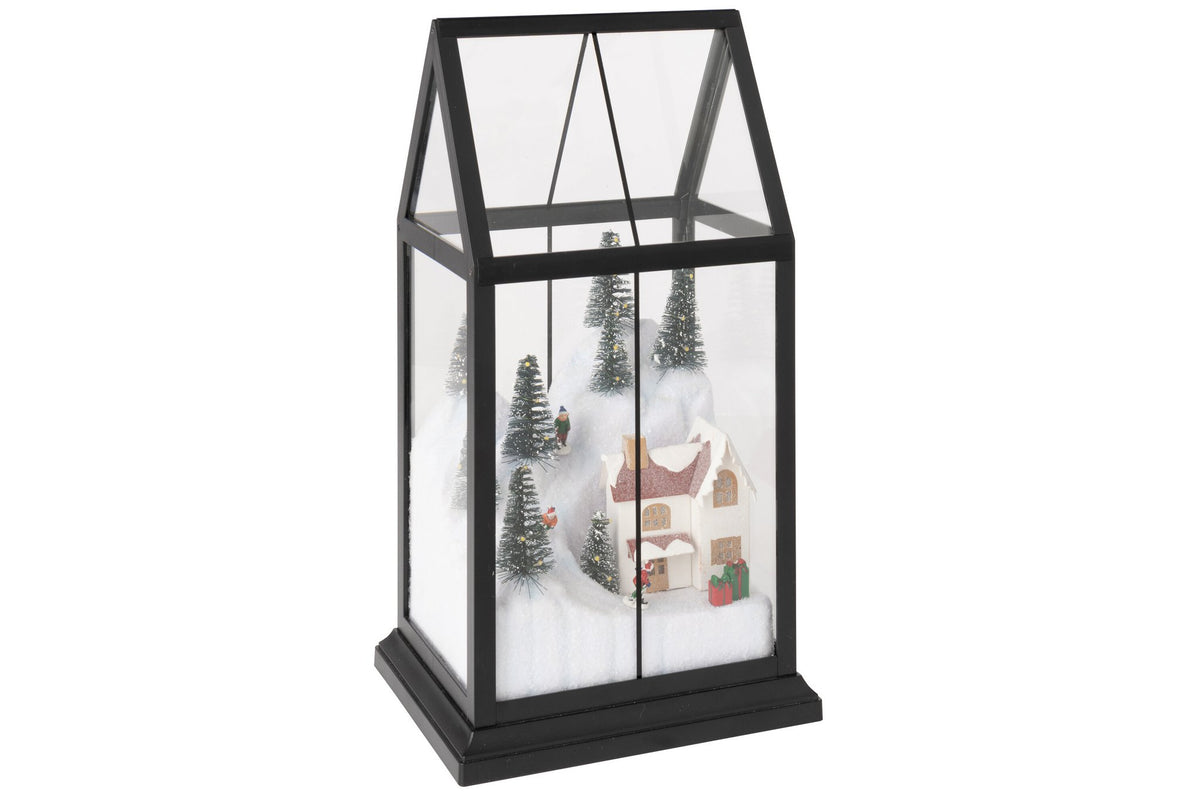 J-Line Ledkerstdorp - glas/synthetisch - multikleur - small