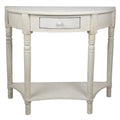 Sidetable 100x40x84 cm Wit Hout Wandtafel