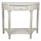 Sidetable 100x40x84 cm Wit Hout Wandtafel