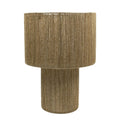 Jute lamp 40cm (incl. elec. snoer)