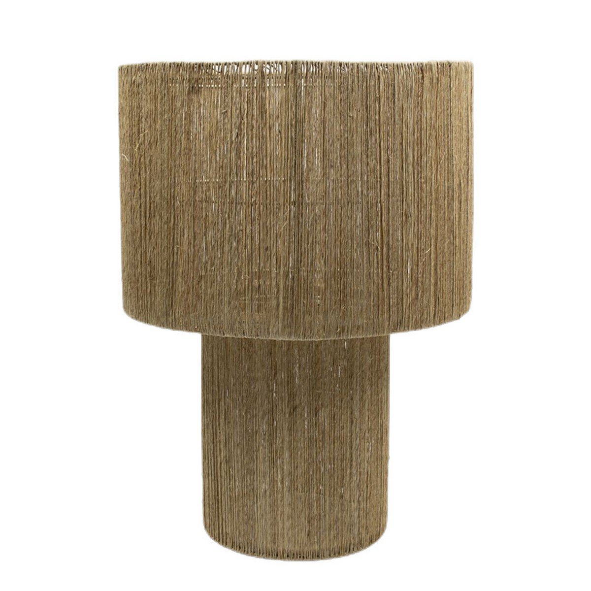 Jute lamp 40cm (incl. elec. snoer)