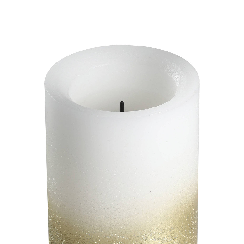 LED Kaars Amboriala Goud 8x15 cm