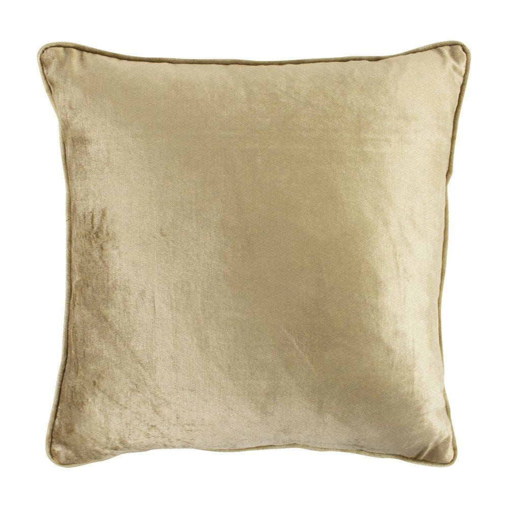 Kussen fluweel goud 45x45cm
