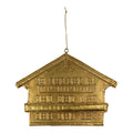 Hanger ijzer chalet b goud 23cm