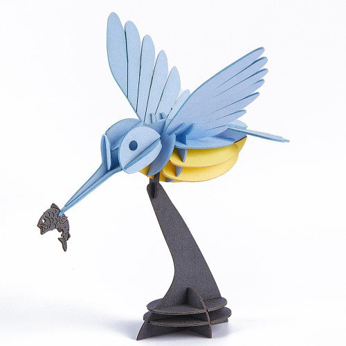 Papiermodel IJsvogel