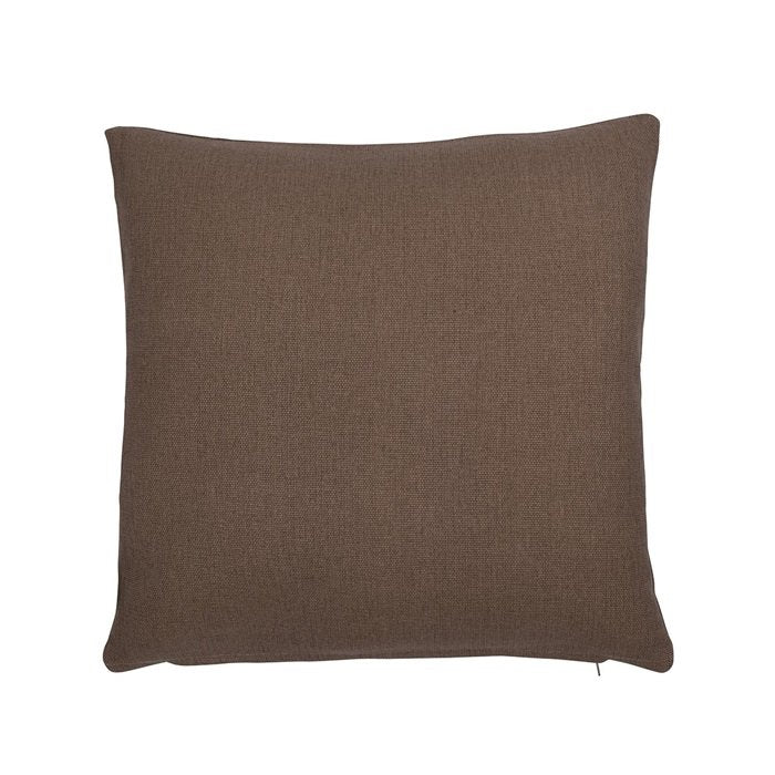 Stevig Canvas kussen taupe 45x45cm