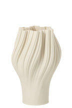 J-Line vaas 3D Print - steengoed - wit - small