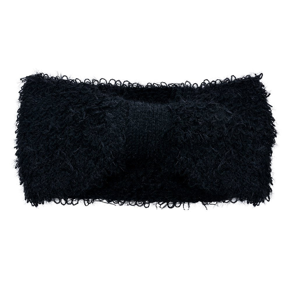 Hoofdband Vrouwen 10x22 cm Zwart Synthetisch