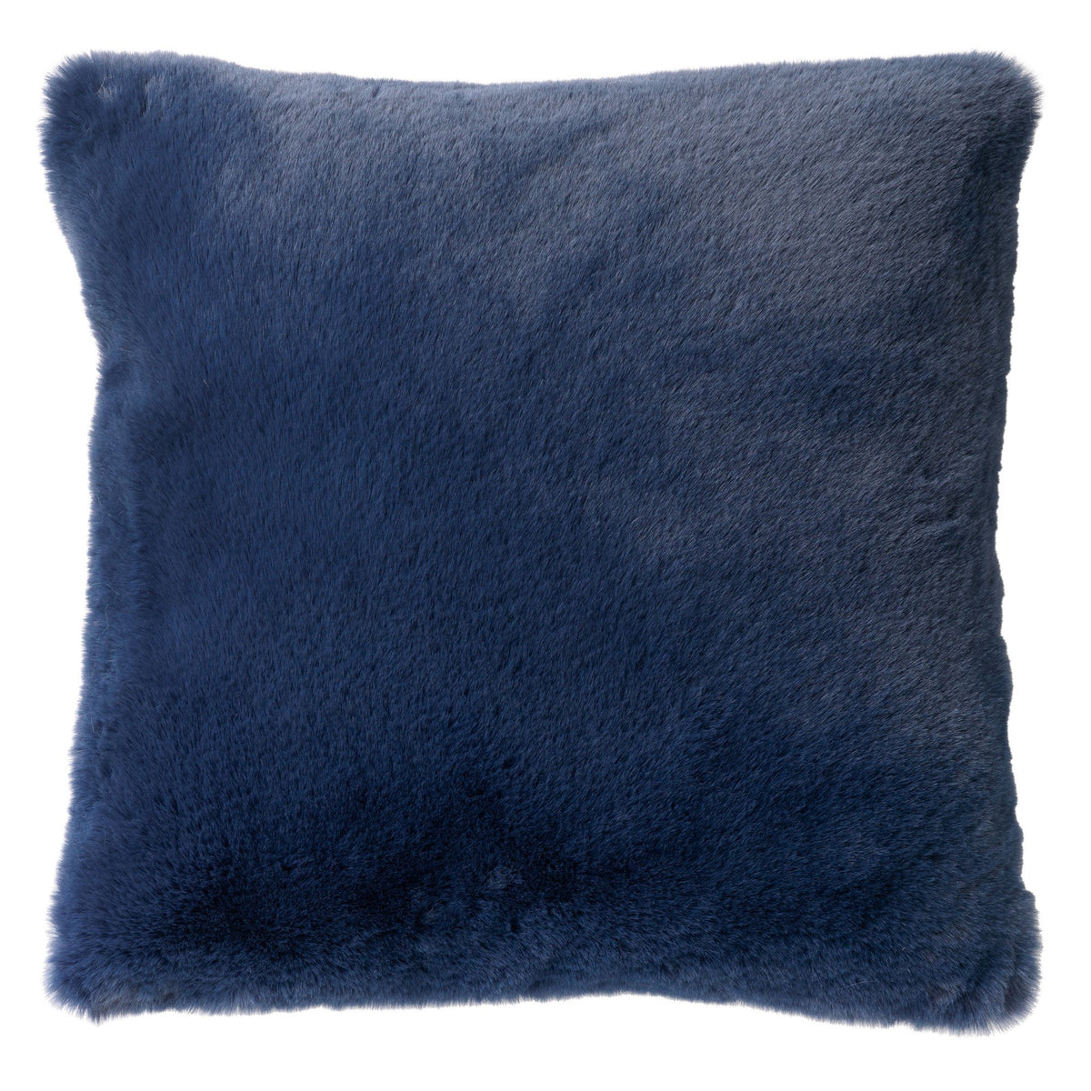 Dutch Decor Zaya - Kussen 60x60 cm - Imitatiebont look - Extra groot - Insignia Blauw - Blauw