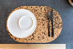Placemat Querco - Kurk - Ovaal - 45x30 cm
