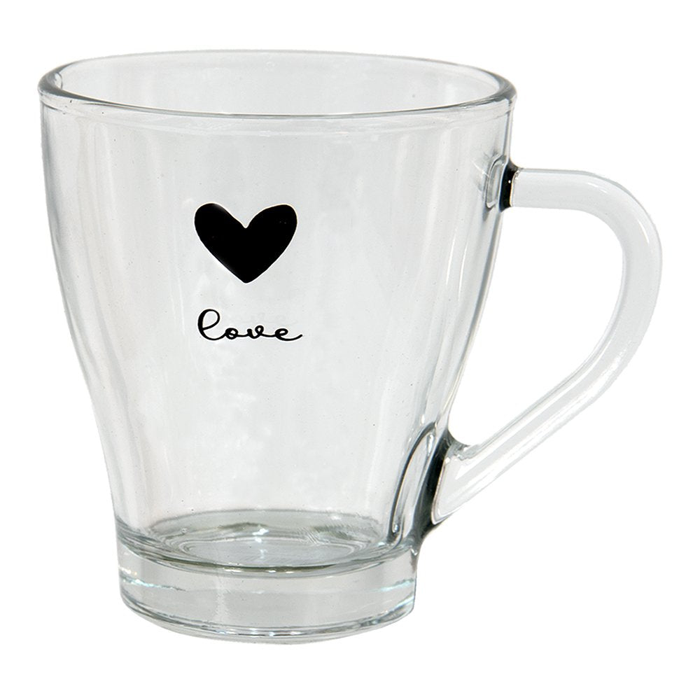 Theeglas 200 ml Glas Hart Theemok