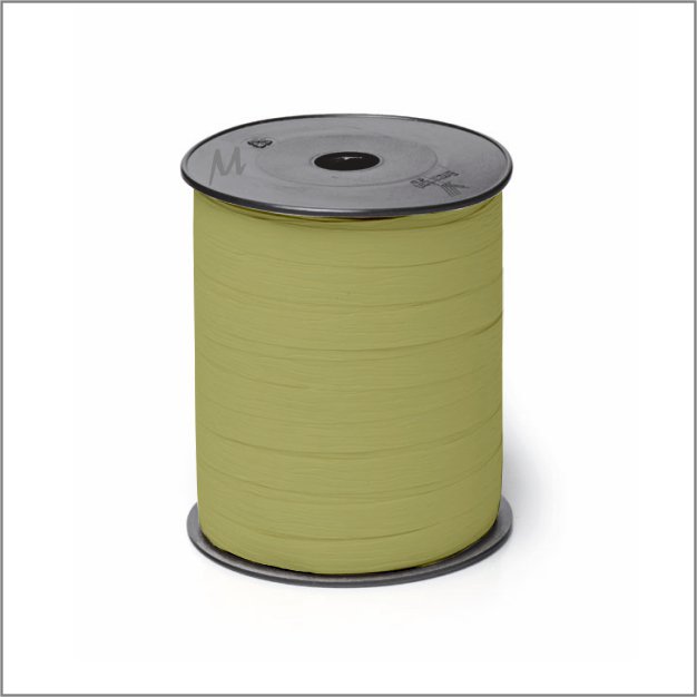 Paperlook krullint – 10 mm x 250 meter – jade
