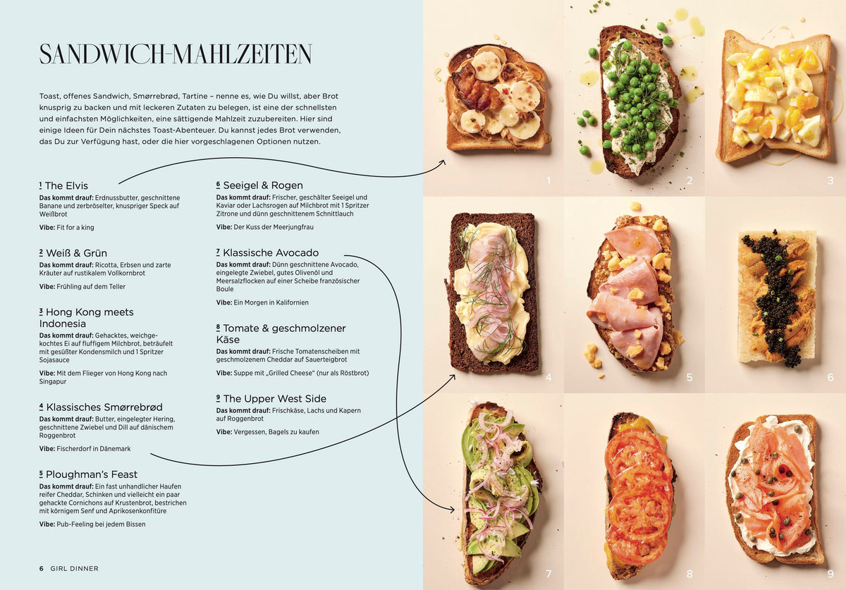 Meisjes diner. Creatieve platen voor je me-time (Duits)