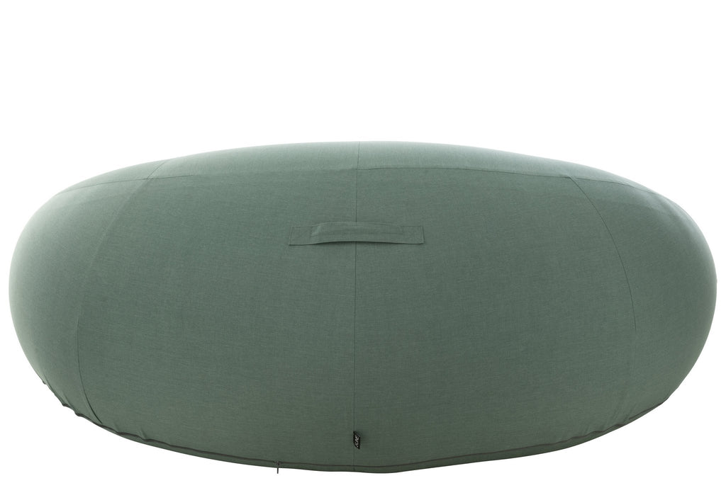 J-Line matras Donut - polyethyleen - groen
