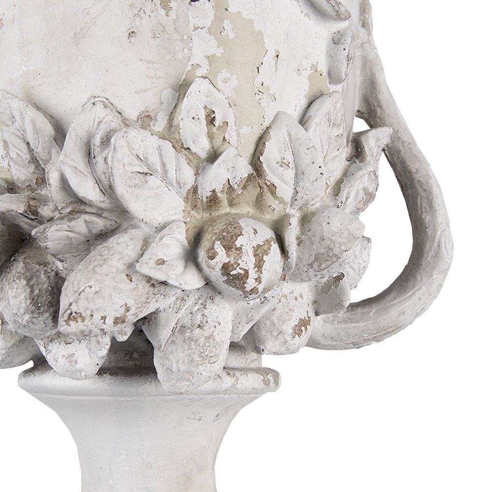Bloempot 46 cm Beige Polyresin Decoratie Vaas