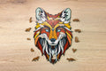 Eco Wood Art (EWA) Houten Legpuzzel, Fox, 1188, 40x28x0,5cm Kartonbox