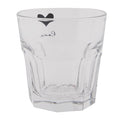 Waterglas 180 ml Glas Hart Drinkbeker