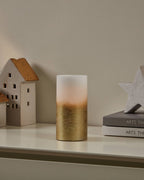 LED Kaars Amboriala Goud 8x15 cm
