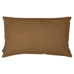 Half kussen koe bruin/wit 30x50cm