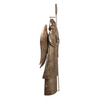 Kerstdecoratie Beeld Engel 48x18x136 cm Goudkleurig Metaal