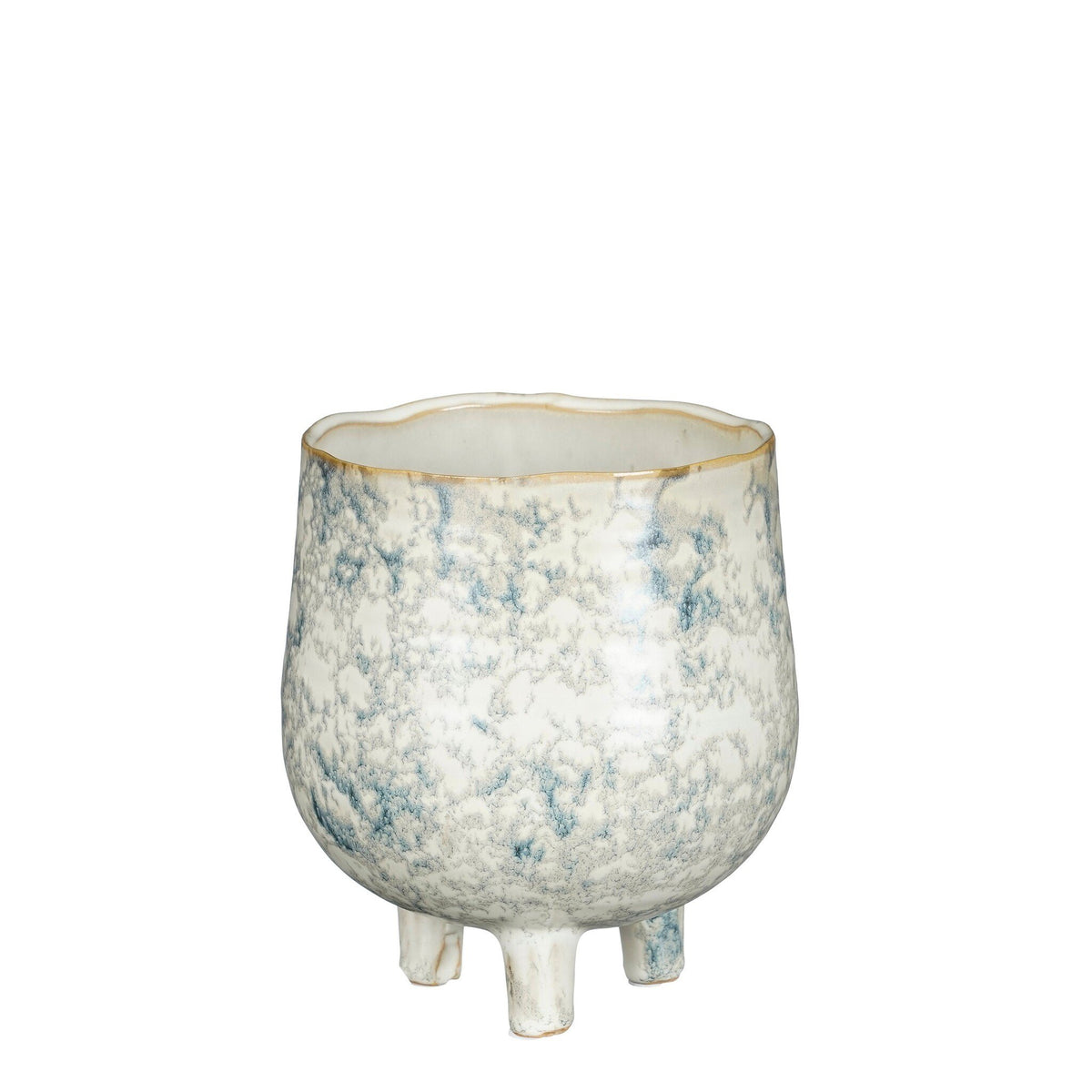 Winny pot rond blauw
