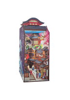 Inspirebox, 3D Booknook Edo Sakura Journey, BE011921,19x10x24,3cm