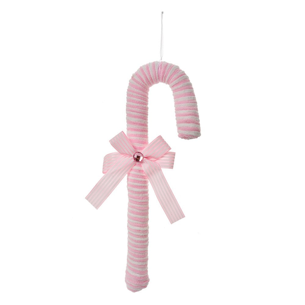 Kersthanger Zuurstok 36 cm Roze Kunststof