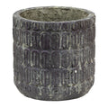 Bloempot Ø 17x16 cm Bruin Beton Bloempot Binnen