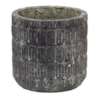 Bloempot Ø 17x16 cm Bruin Beton Bloempot Binnen