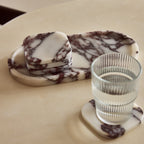 Marmer tray ovaal 30x15cm Calacatta