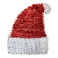 Kerstdecoratie Kerstmuts 33x5x42 cm Rood Wit Kunststof