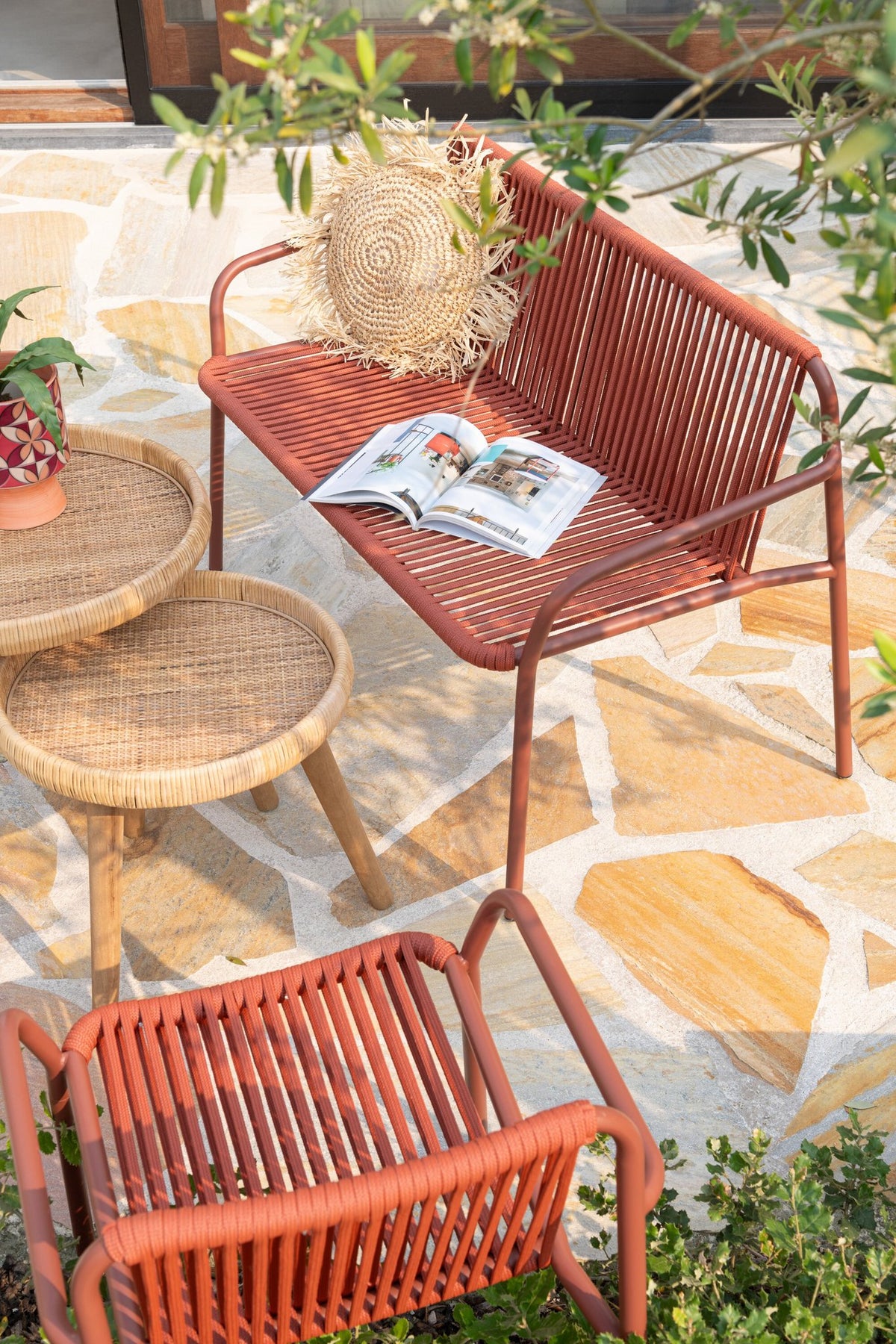 J-Line tafel Lurne - hout - naturel
