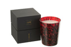 J-Line geurkaars Noa - Sandalwood - glas - rood - medium - 68U