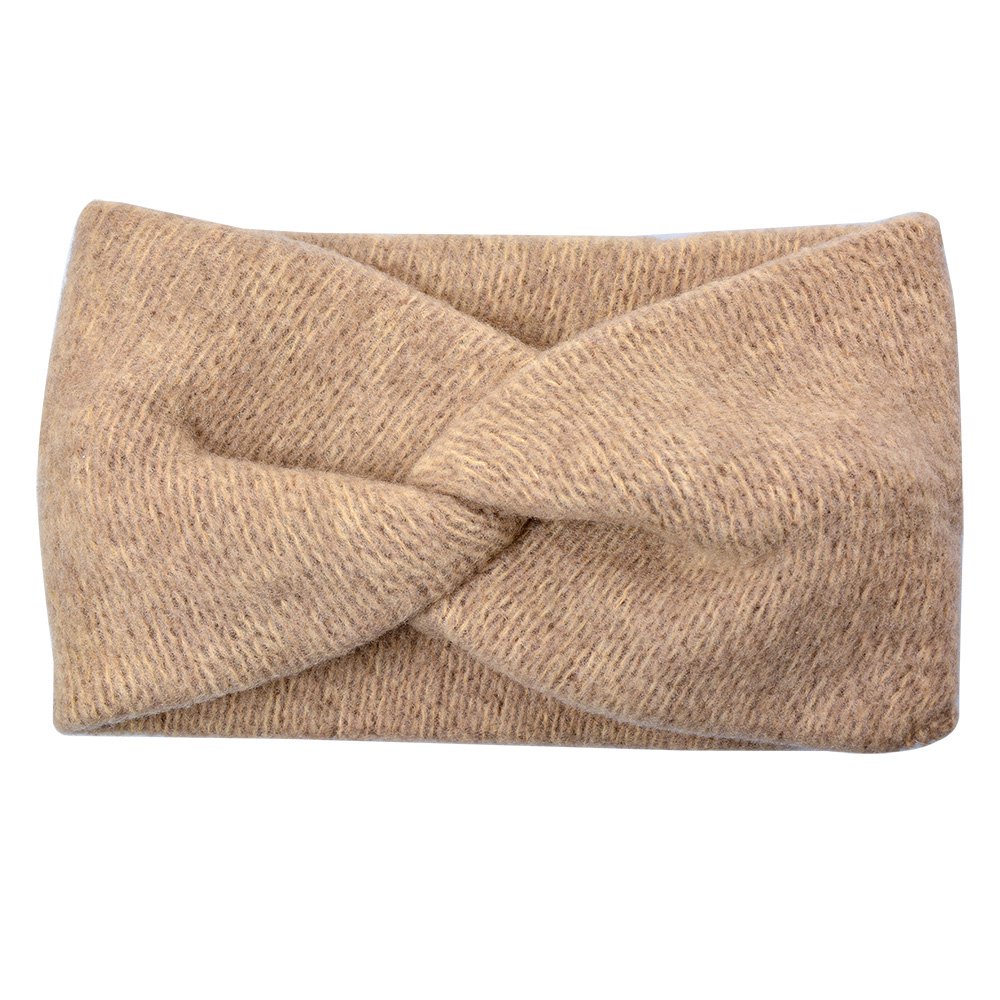 Hoofdband Vrouwen 10x22 cm Beige Synthetisch Haarband Dames
