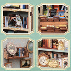 Cutebee, DIY Booknook, Muse Bookstore, BJAA201,12,5x10,5x17cm