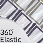 Laken | Katoen 210 TC Elastisch Getailleerd | Kingsize 2-delige set
