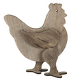 Beeld Kip 31x16x35 cm Bruin Hout