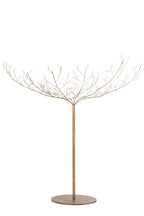 J-Line decoratie Boom - metaal - goud - large