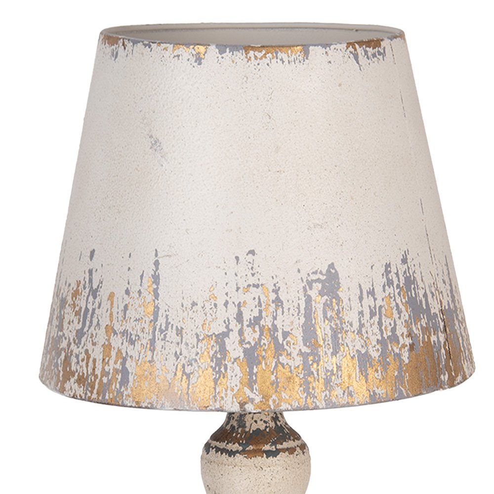 Tafellamp Ø 32x47 cm Beige Metaal