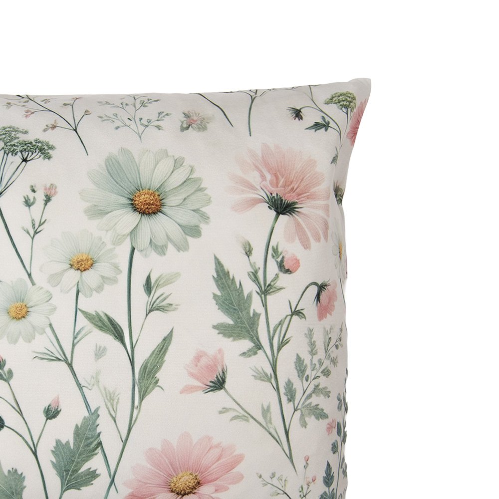 Kussenhoes 45x45 cm Beige Polyester