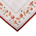 Tafelkleed 100x100 cm Beige Katoen
