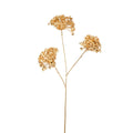 Viburnum kunstmatige spray x3 goud 66 cm