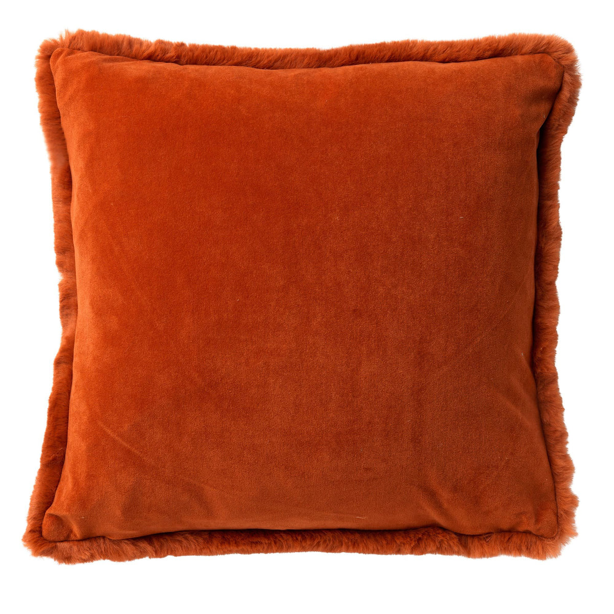 Dutch Decor Zaya - Kussen 45x45 cm Potters Clay - oranje-terracotta